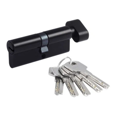 Цилиндровый механизм ECO-STD Z ЛПВ-80 черный (40-40)