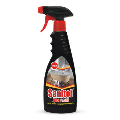 Средство чистящее для ванн 500 мл "SANITOL"