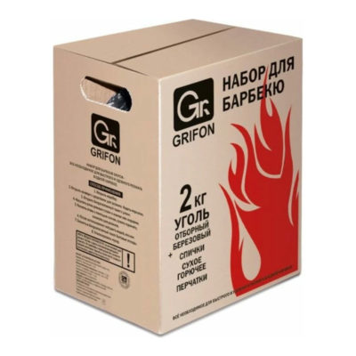 Уголь Grifon 600-040 в коробке