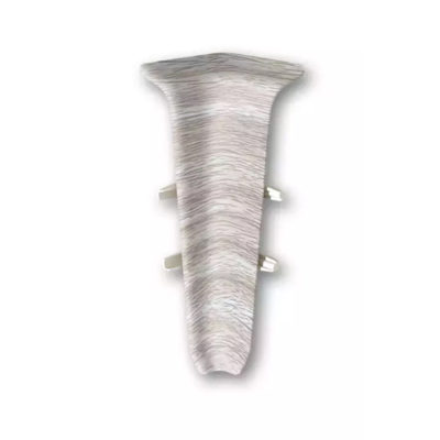 Угол внутренний для плинтуса 85 мм "Деконика" Орех Античный 294