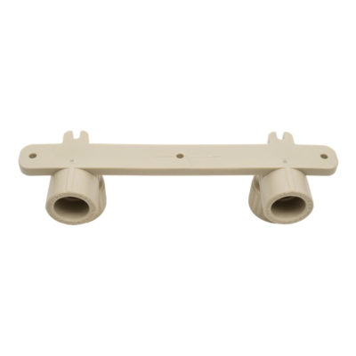 Планка двойная Д25*1/2" настенная ПП