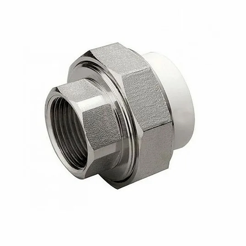 Муфта ППР разъемная 50*2" ВР - ДисконтСтрой.рф Муфта ППР разъемная 50*2" ВР