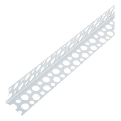 Угол штукатурный под обои 25*25 белый (3 м)