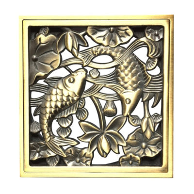 G81002-4 ТРАП ДЛЯ ДУША 100*100 БРОНЗА GAPPO