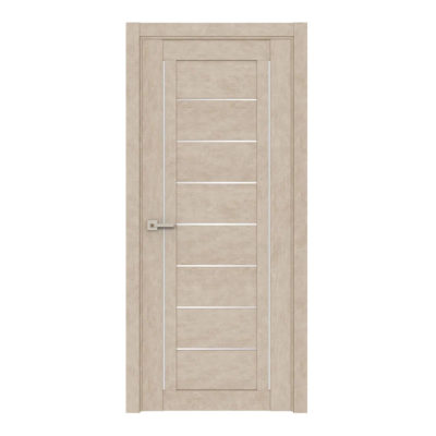 Дверь SMART NX-04 Beton Light Black Star 600*2000