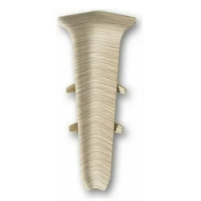 Угол внутренний для плинтуса 85 мм 2