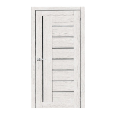 Дверь ЭКО Браво-29 Bianco Veralinga Black Star 200*80