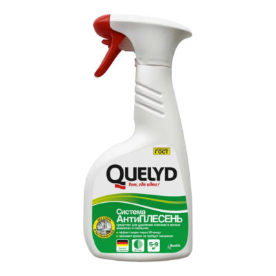Средство для удаления плесени в жилых комнатах и спальнях Quelid Антиплесень 0