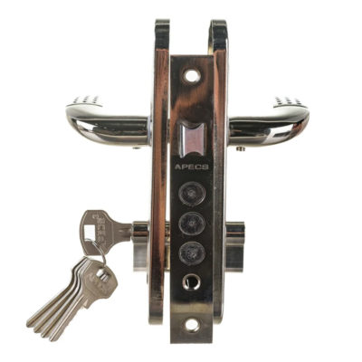 Замок врезной Апекс 1027/60 АВ бронза(завертка)