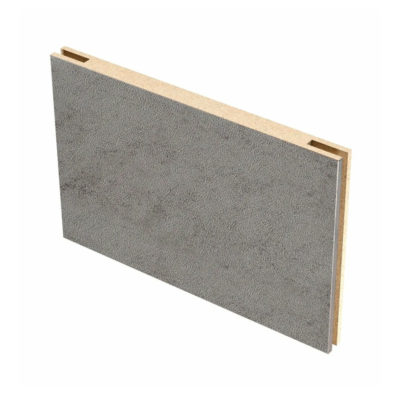 Добор ПВХ бетон темный 10*150 телескоп