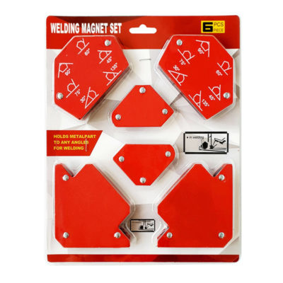 Набор магнитных угольников 6 шт.