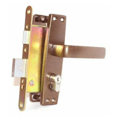 Замок врезной Зенит 3В4-3.04 медь Димитров