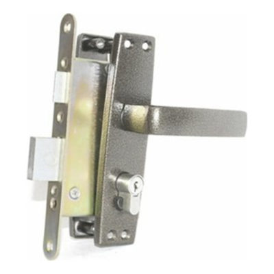 Замок врезной Зенит 3В4-3.04 серебро Димитров