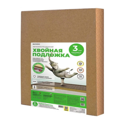 Подложка хвойная Белтермо 790*590*3 мм (7 м2)