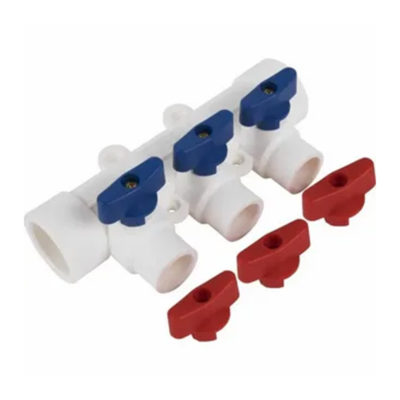 Коллектор ППР 25*20 3 выхода универсальный