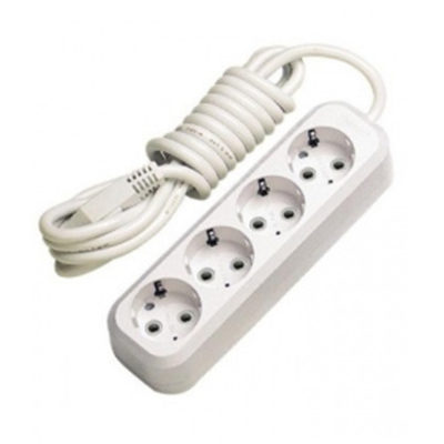 Удлинитель 4*2 м с/з с защитой от детей (ПВС 3*1) с монтажным аппаратом Makel