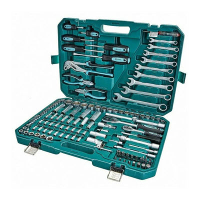 Набор ключей 128 предметов в кейсе