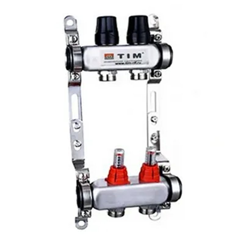 Коллекторная группа 1" - 2 хода без расходомеров и кранов - ДисконтСтрой.рф Коллекторная группа 1" - 2 хода без расходомеров и кранов