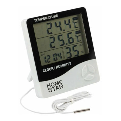 Термометр-гигрометр цифр. с выносным датчиком HS-0109