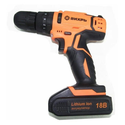 ДА-18Л-2К/Б Дрель-шуруповерт аккумуляторная ВИХРЬ