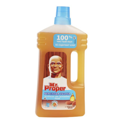 Средство для мытья полов и стен Mr.Proper Бережная уборка 0