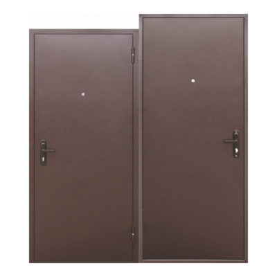Дверь 960 ПРАВАЯ ПРОРАБ металл/металл