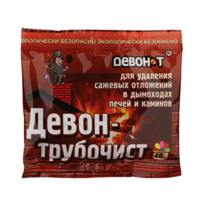 Средство для чистки дымоходов "ДЕВОН-ТРУБОЧИСТ" 40г
