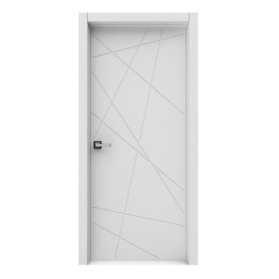 Дверь Паутинка белоснежная шагрень 80*200