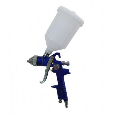 Краскораспылитель с пласт. бачком VERTEXTOOLS