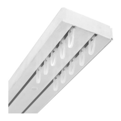 Карниз потолочный ПВХ Лайт 2-х рядный 3.6 м