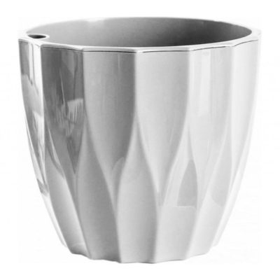 Флюте 3л кашпо белый