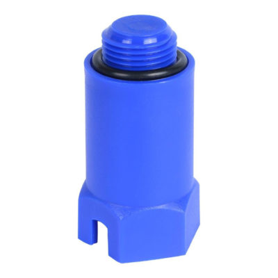 Пробка длинная 1/2 синяя