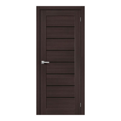 Дверь ЭКО Браво-22 Wenge Melinga Black Star 200*90