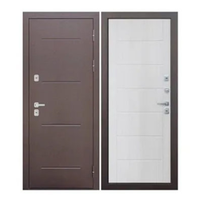 Дверь мет. 11 см ИЗОТЕРМА Медный Антик Астана Милки 860 левая