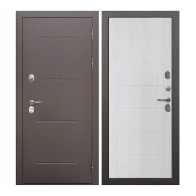 Дверь мет. 11 см ИЗОТЕРМА Медный Антик Астана Милки 860 правая