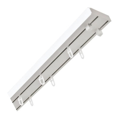 Карниз потолочный ПВХ Лайт 2-х рядный 3.0 м