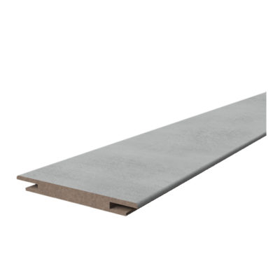 Добор ПВХ софт грей гладкий 10*150 мм телескопический