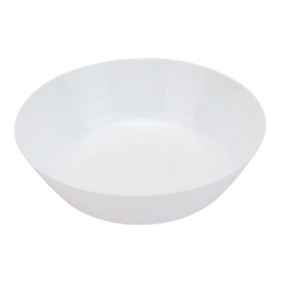 Тарелка глубокая Натура д170мм белая