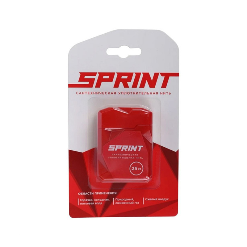 Нить уплотнительная 25м SPRINT в боксе - ДисконтСтрой.рф Нить уплотнительная 25м SPRINT в боксе