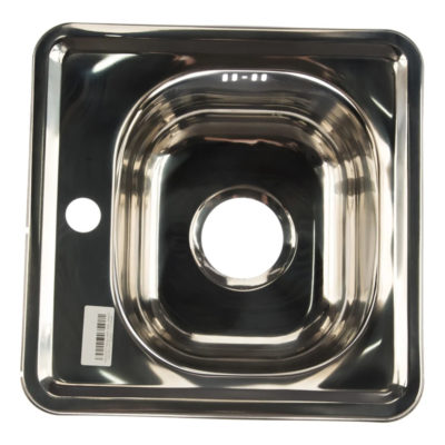 Мойка нерж.врез. квадрат SINKLIGHT 380*380 0