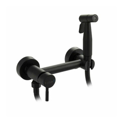 2448 GFmark Смеситель гигиенический для горчя/хол.воды ЧЕРНЫЙ