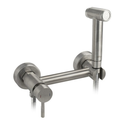 2048 GFmark Смеситель гигиенический для горчя/хол.воды нерж.