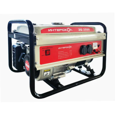 ЭБ-3500 Электростанция бенз. синхронная ИНТЕРСКОЛ