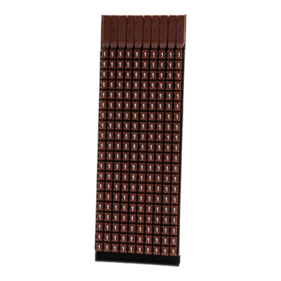 Маркер для кабеля сечением 1