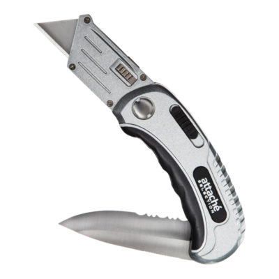 Нож складной (трапец.лезвие) 19мм