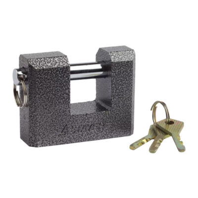 Замок амбарный 80мм (П-образный)