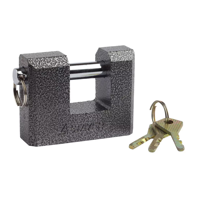 Замок амбарный 80мм (П-образный) - ДисконтСтрой.рф Замок амбарный 80мм (П-образный)