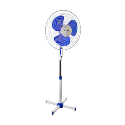 Вентилятор напольный LIRA LR 1101 синий 55Вт