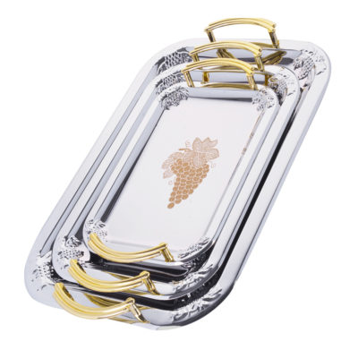 Набор подносов нержавеющ. сталь