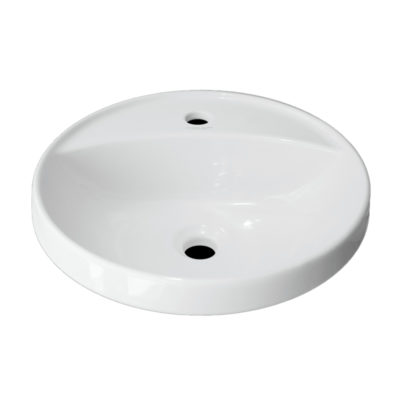 Столешница Cosmetic 85 умыв. Art Inside (белый)   "Л"